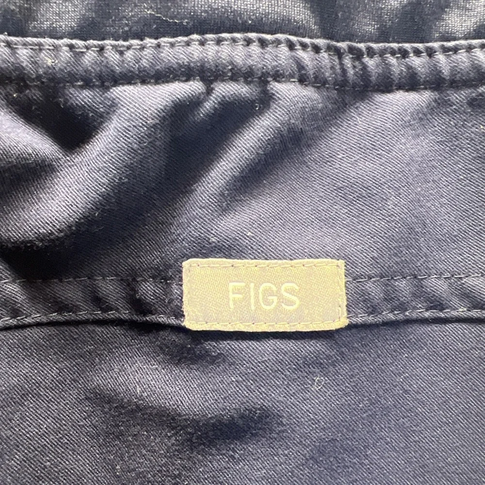 Figs Unisex Kade Cargo Scrub Pants Large Royal Blue‎ Nurse Medical T21004